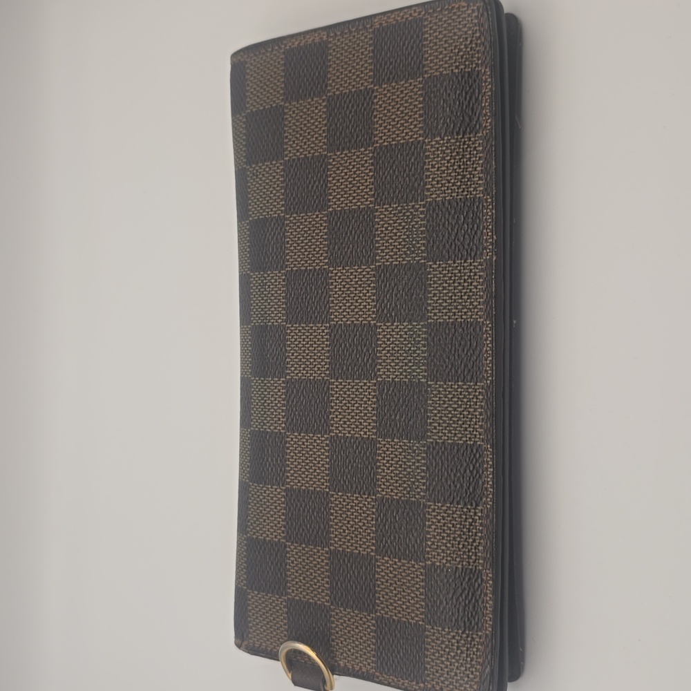 Louis Vuitton Damier Brown Porte Feuille Accordion Long Wallet (VERY GOOD)COA✨️ - Picture 12 of 15